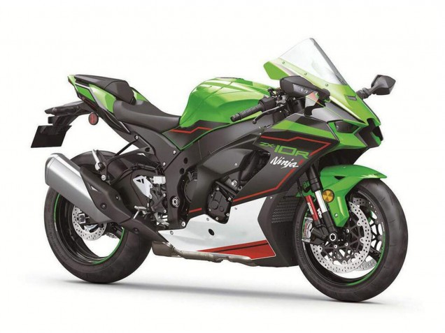 2021-2025 Green Black White Red Ninja Kawasaki ZX10R Motorcycle Fairings