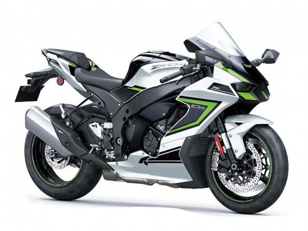 2021-2025 Silver Grey Green Black Kawasaki ZX10R Motorcycle Fairings