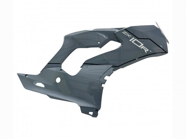2021-2025 Grey Kawasaki ZX10R Motorcycle Fairings