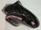 2006-2011 Glossy Black Green Flame Kawasaki ZX14R ZZR1400 Motorcycle Fairing
