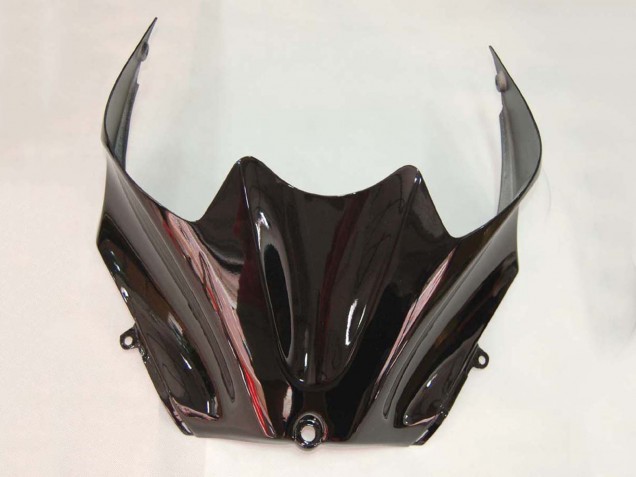 2006-2011 Glossy Black Green Flame Kawasaki ZX14R ZZR1400 Motorcycle Fairing