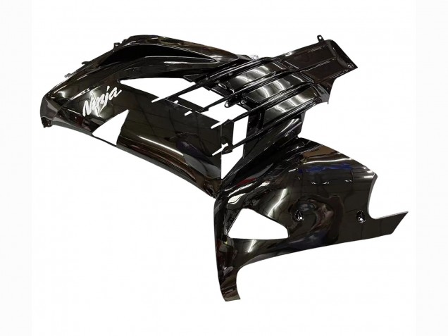 2012-2024 Glossy Black Matte Black White Ninja Kawasaki ZX14R ZZR1400 Motorcycle Fairings