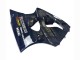 1998-1999 Glossy Black Yellow Elf Bridgestone Kawasaki ZX6R Motorcycle Fairings