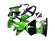 1998-1999 Green Glossy Black Elf Bridgestone Kawasaki ZX6R Motorcycle Fairings
