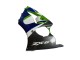 1998-1999 Green White Blue Silver Glossy Black Kawasaki ZX6R Motorcycle Fairings