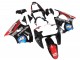 2000-2002 Glossy Black Red Blue Red PlayStation 2 Kawasaki ZX6R Motorcycle Fairings