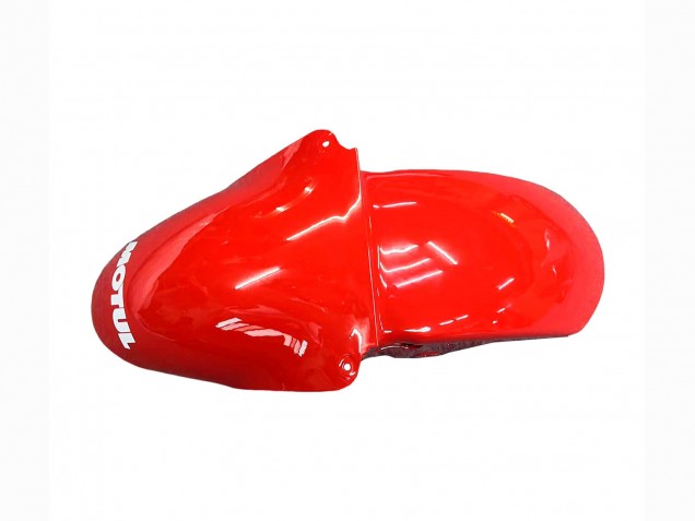 2000-2002 White Red Black Kawasaki ZX6R Motorcycle Fairings
