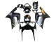 2003-2004 Matte Black Glod 636 Kawasaki ZX6R Motorcycle Fairings