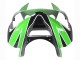 2003-2004 Green White Black Kawasaki ZX6R Motorcycle Fairings