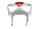 2003-2004 White Red Kawasaki ZX6R Motorcycle Fairings