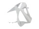 2003-2004 White Black Decals Kawasaki ZX6R Motorcycle Fairings