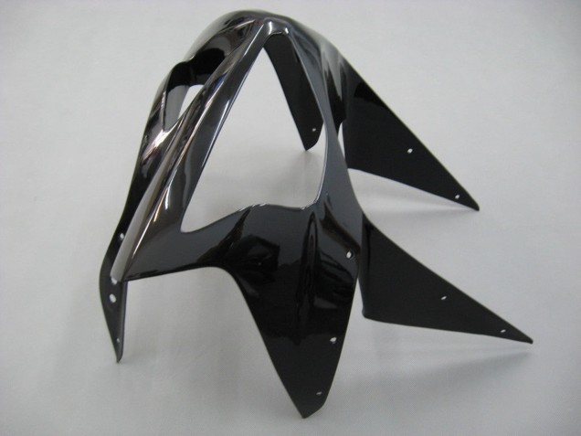 2003-2004 Glossy Black Kawasaki ZX6R Motorcycle Fairings