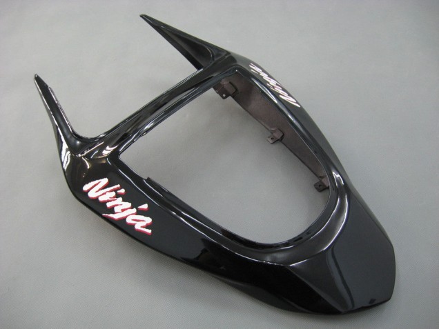 2003-2004 Glossy Black Kawasaki ZX6R Motorcycle Fairings