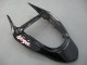 2003-2004 Glossy Black Kawasaki ZX6R Motorcycle Fairings