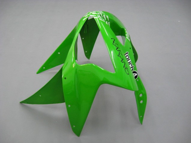 2003-2004 Green White Black Elf Bridgestone Kawasaki ZX6R Motorcycle Fairings