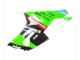 2005-2006 Green Red Black Elf 66 Kawasaki ZX6R Motorcycle Fairings