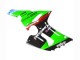 2005-2006 Green Red Black Elf 66 Kawasaki ZX6R Motorcycle Fairings