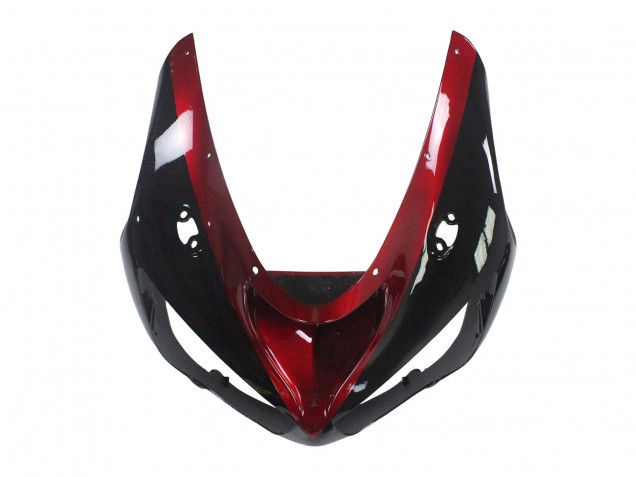 2005-2006 Red Glossy Black Kawasaki ZX6R Motorcycle Fairing