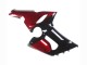 2005-2006 Red Glossy Black Kawasaki ZX6R Motorcycle Fairing
