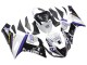 2005-2006 White Purple Black Rizoma Playboy DENSO Kawasaki ZX6R Motorcycle Fairings