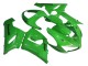 2005-2006 Green Kawasaki ZX6R Motorcycle Fairings