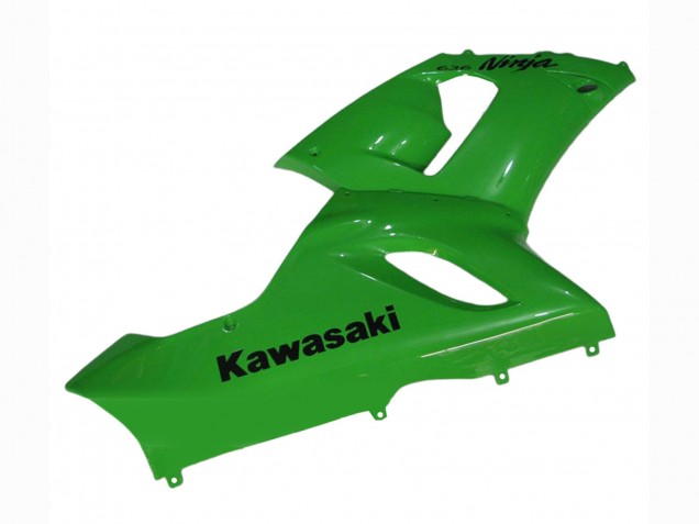 2005-2006 Green Kawasaki ZX6R Motorcycle Fairings