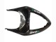 2005-2006 Glossy Black Green Flame Kawasaki ZX6R Motorcycle Fairing