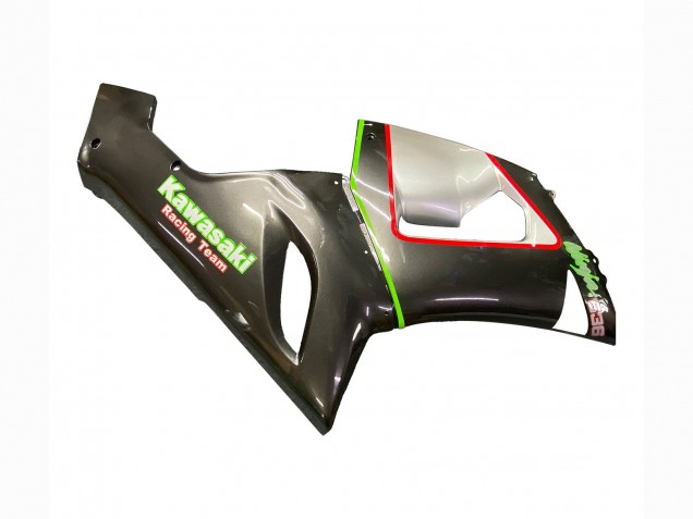 2005-2006 Black Silver Green Red K-26 Kawasaki ZX6R Motorcycle Fairings