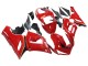 2005-2006 Red Yellow Black Kawasaki ZX6R Motorcycle Fairings