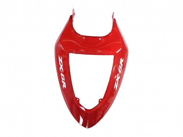 2005-2006 Red Yellow Black Kawasaki ZX6R Motorcycle Fairings