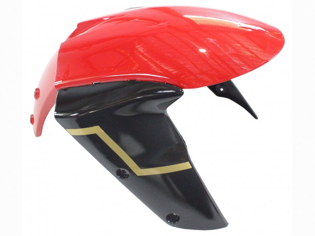 2005-2006 Red Yellow Black Kawasaki ZX6R Motorcycle Fairings