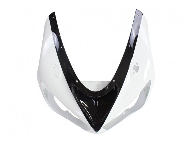 2005-2006 White Black Gold Ninja Kawasaki ZX6R Motorcycle Fairings