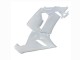 2005-2006 White Kawasaki ZX6R Motorcycle Fairings