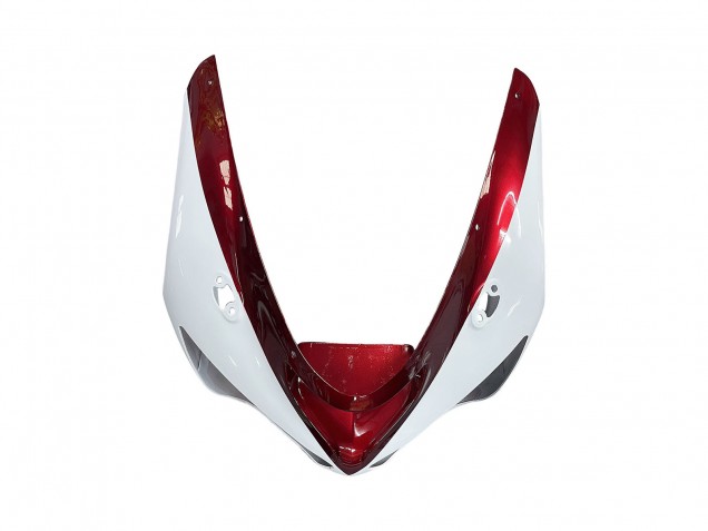 2005-2006 White Red Kawasaki ZX6R Motorcycle Fairings
