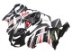 2007-2008 Black Silver Red Ninja Kawasaki ZX6R Motorcycle Fairings