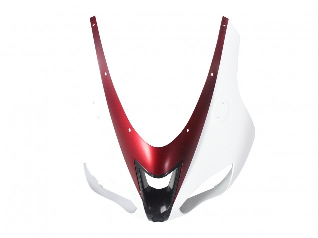 2007-2008 White Red Kawasaki ZX6R Motorcycle Fairing