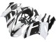 2007-2008 White Black Kawasaki ZX6R Motorcycle Fairing
