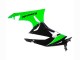 2009-2012 Green Glossy Black Kawasaki ZX6R Motorcycle Fairings