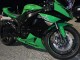 2009-2012 Green Glossy Black Kawasaki ZX6R Motorcycle Fairings