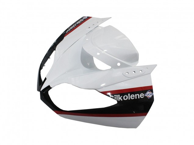 2009-2012 White Red Black Green Kawasaki ZX6R Motorcycle Fairings