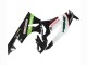 2009-2012 White Red Black Green Kawasaki ZX6R Motorcycle Fairings