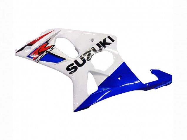 2000-2002 White Blue Red Suzuki GSXR1000 Motorcycle Fairings