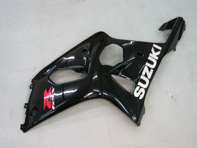 2000-2002 Glossy Black Suzuki GSXR1000 Motorcycle Fairings
