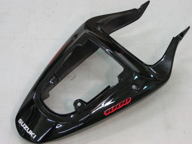 2000-2002 Glossy Black Suzuki GSXR1000 Motorcycle Fairings