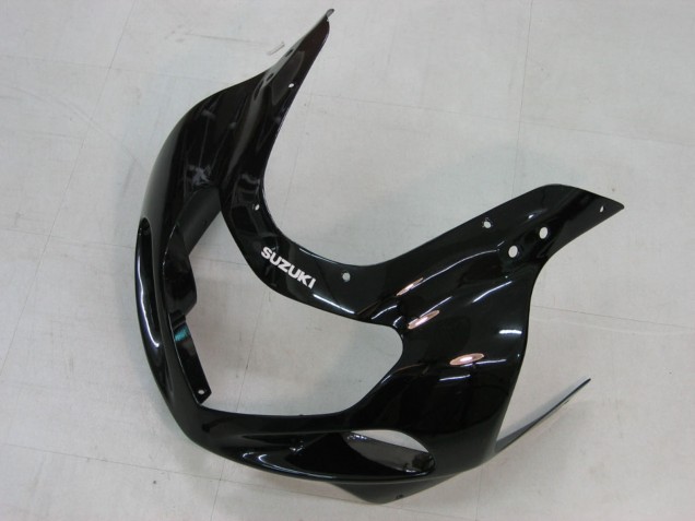 2000-2002 Glossy Black Suzuki GSXR1000 Motorcycle Fairings