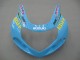 2000-2002 Light Blue Yellow Black Motul Rizla Suzuki GSXR1000 Motorcycle Fairings