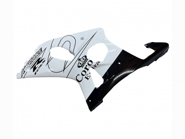 2000-2002 White Black Motul Corona Suzuki GSXR1000 Motorcycle Fairings