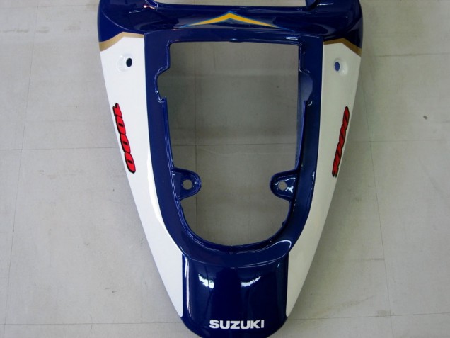 2000-2002 Yellow Dark Blue White Motul Corona Suzuki GSXR1000 Motorcycle Fairings