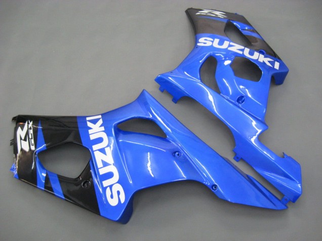 2003-2004 Blue White Black Suzuki GSXR 1000 Motorcycle Fairings