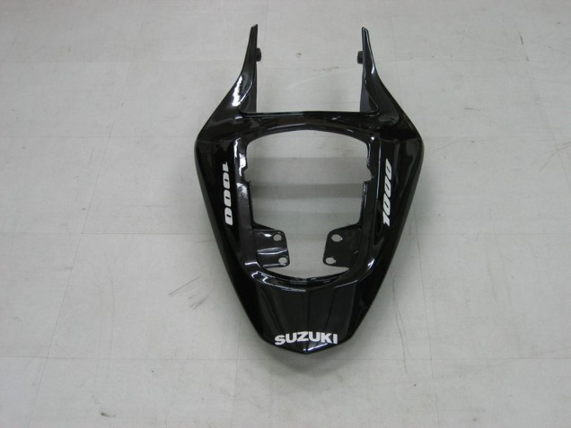 2003-2004 Matte Glossy Black Suzuki GSXR 1000 Motorcycle Fairings